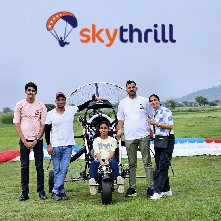 SkyThrill Paramotor Air Safari Gallery in Sohna Gurgaon Delhi NCR India